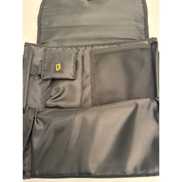 Targus Black Gray Laptop Messenger Bag Adjustable Shoulder Strap 11”x10”x3” EUC - Picture 5 of 6